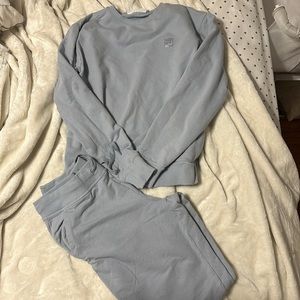 FILA Light Blue Cotton Track Suit